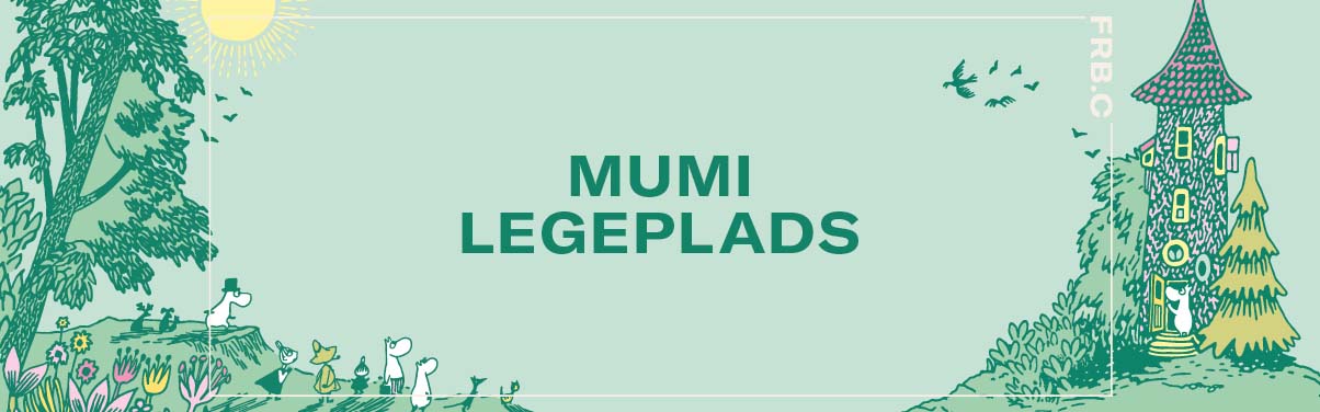 Danmarks første Mumi-legeplads i Frederiksberg Centret.